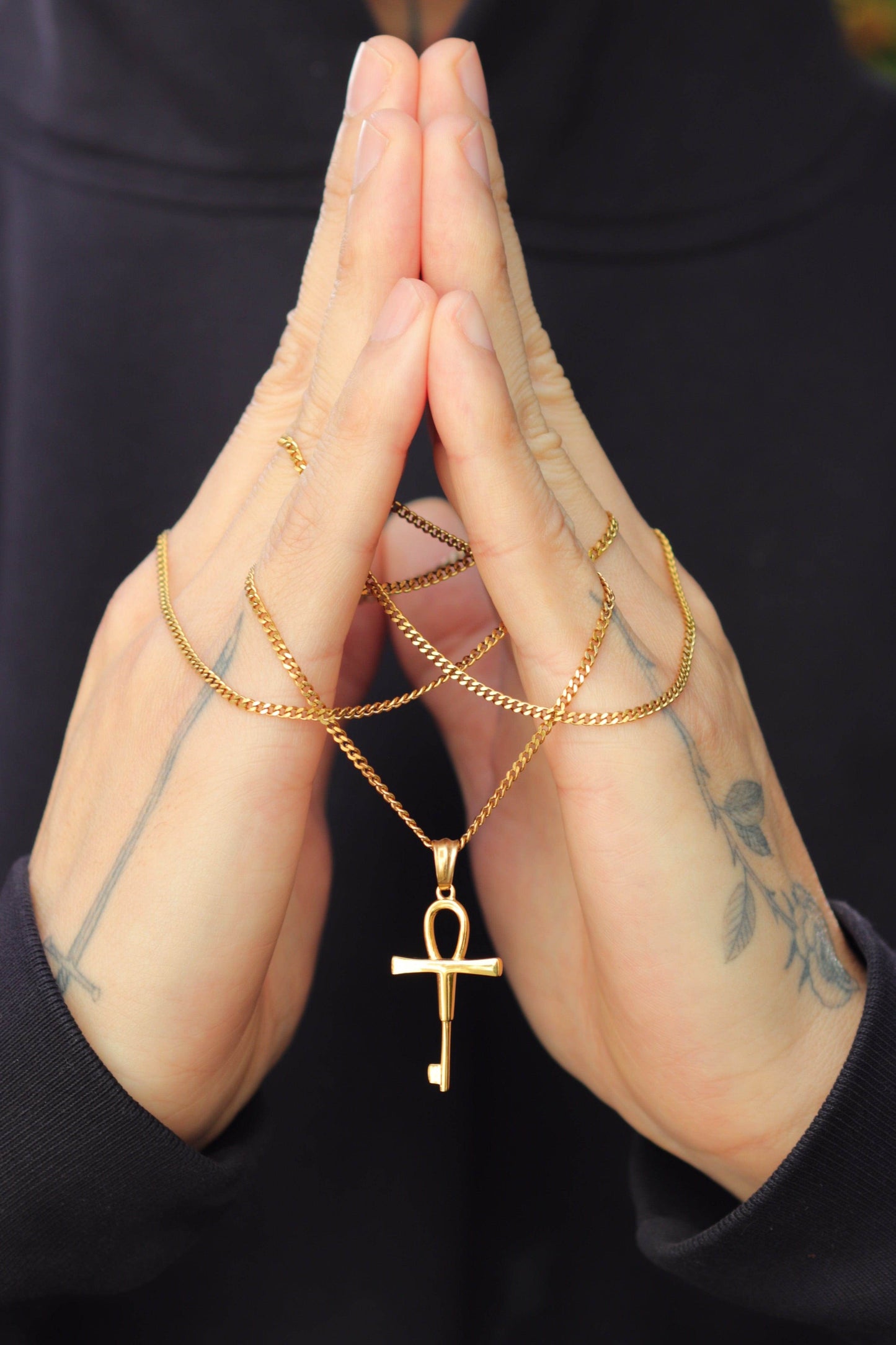 Yu-Gi-Oh!™ Millennium Key Necklace - Black