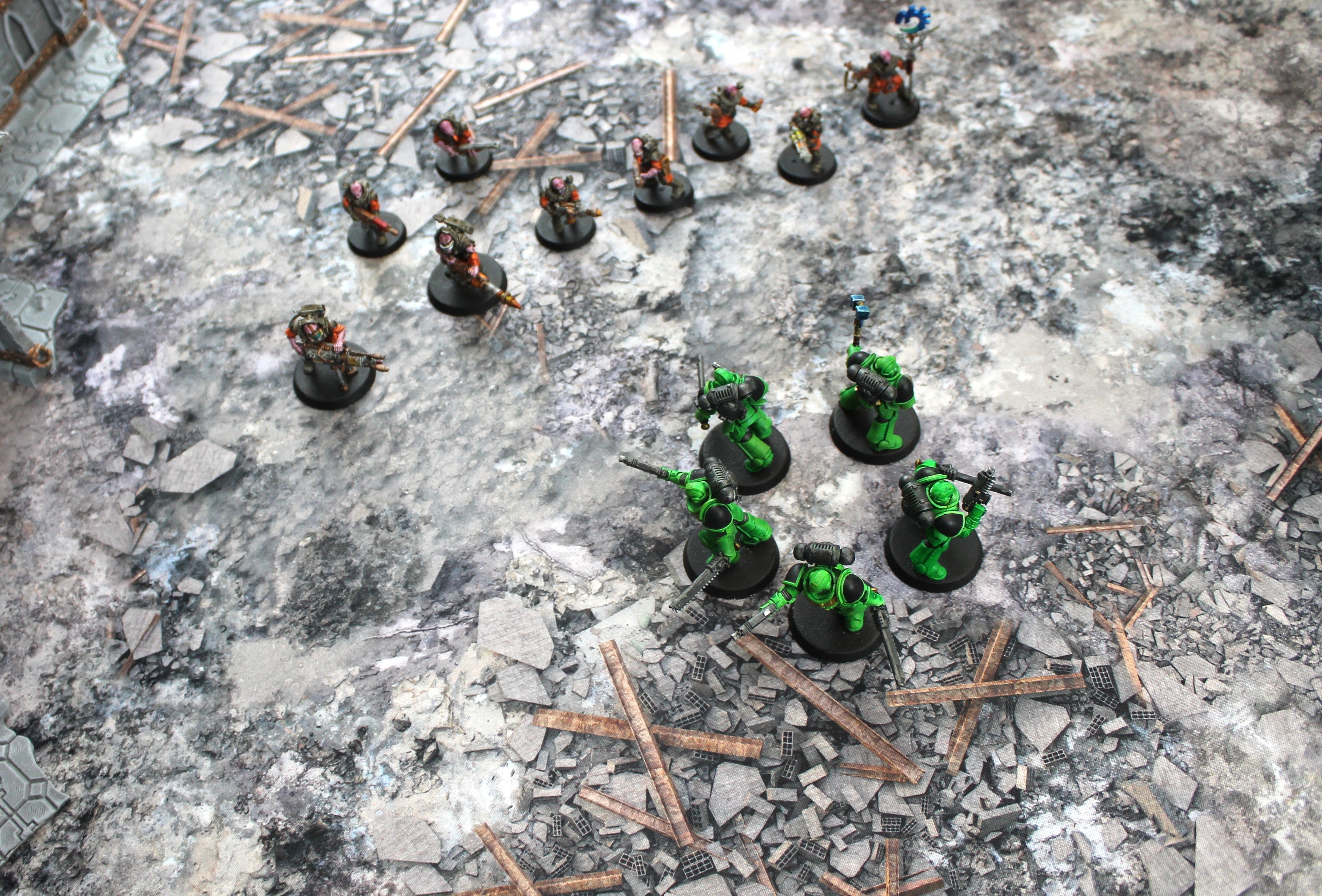 Shattered City - Neoprene Battle Mat with Bag