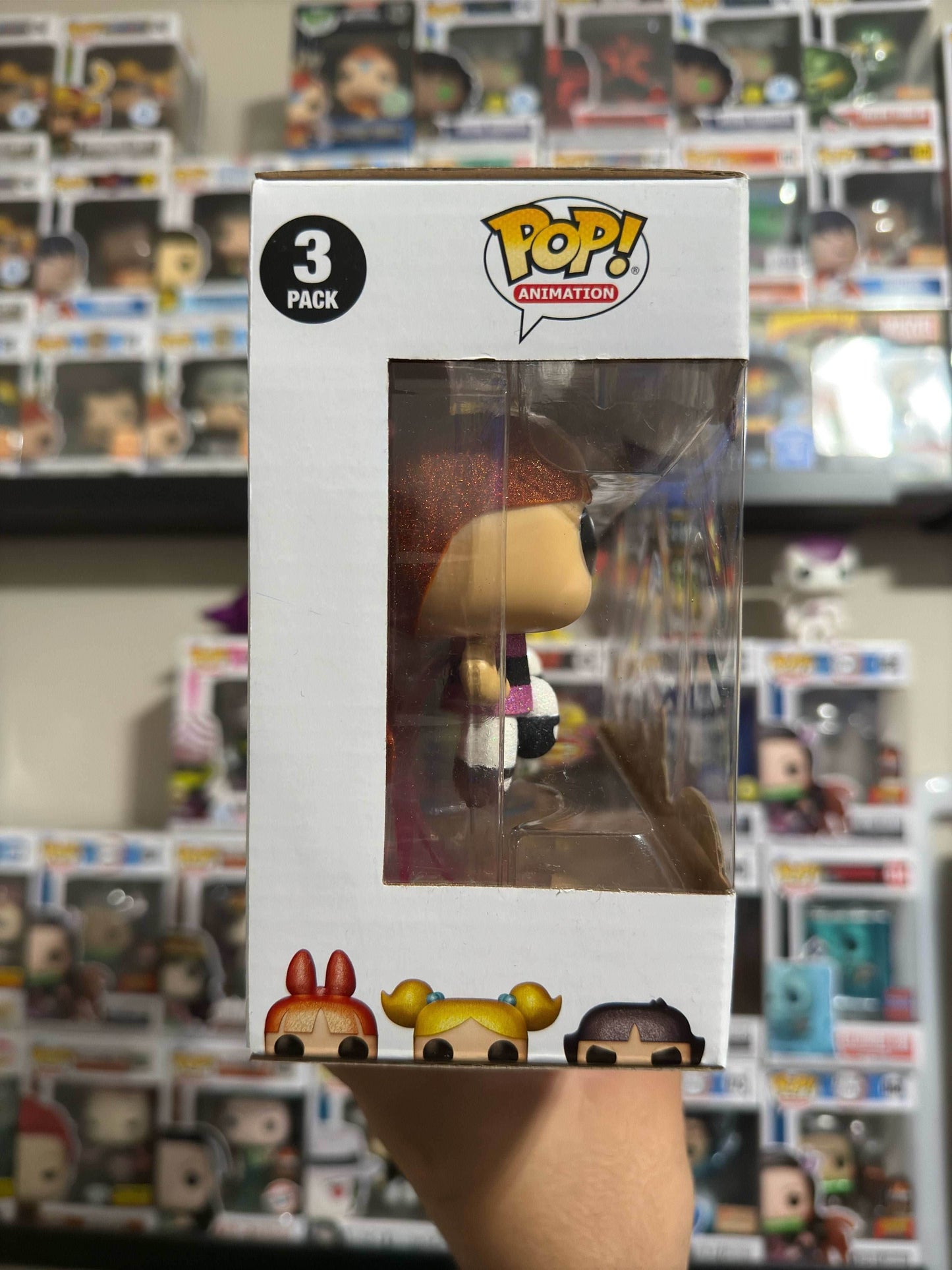 Pop! Animation: Powerpuff Girls Powerpuff Girls (Diamond Glitter 3-Pack) LE1000 - 