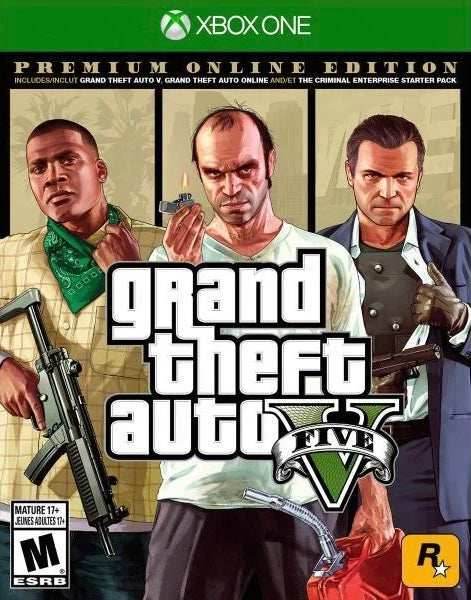 Grand Theft Auto V: Premium Online Edition (Xbox One) - Game Manual Only
