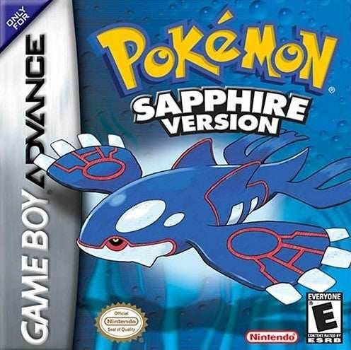 Pokemon Sapphire Version (Gameboy Advance) - Game Manual Only