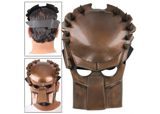 Fantasy Predator Warrior Copper Movie Battle Mask-0