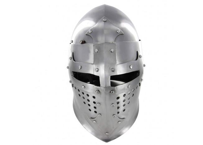 Medieval Knight Great Bascinet-1