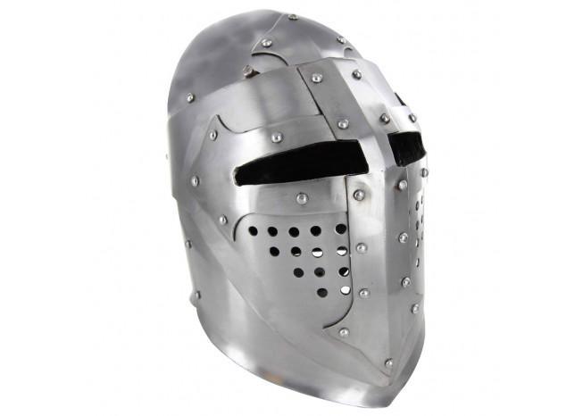 Medieval Knight Great Bascinet-0