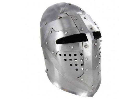 Medieval Knight Great Bascinet-0