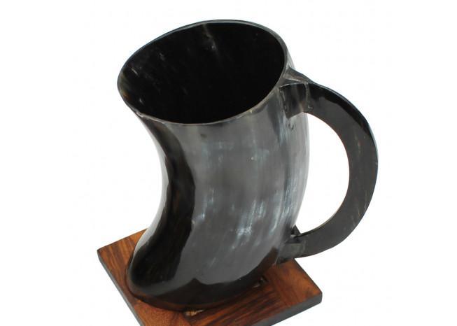 Viking Dining Hall Horn Beer Mug-4
