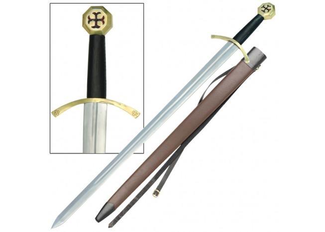 Order of the Temple Medieval Knights Sword-0