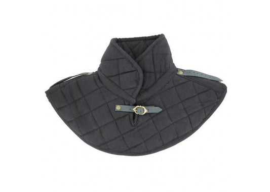 Cotton Armor Padding Collar Medieval Garment Black-0