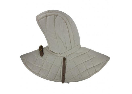 Cotton Padded Collar Armor And Cap-0