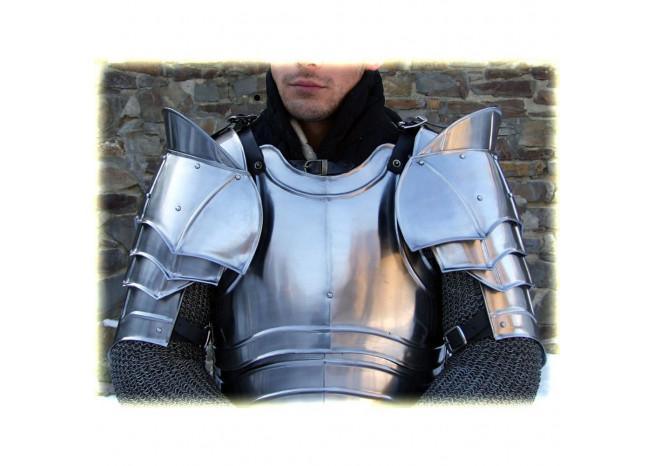 Steel Warrior Pauldron Medieval Shoulder Armor Set-4