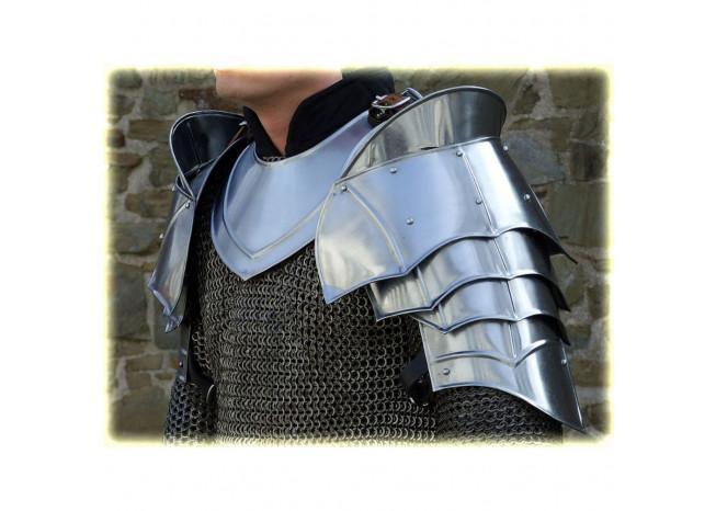 Steel Warrior Pauldron Medieval Shoulder Armor Set-3