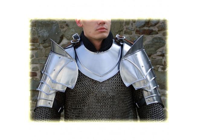 Steel Warrior Pauldron Medieval Shoulder Armor Set-2