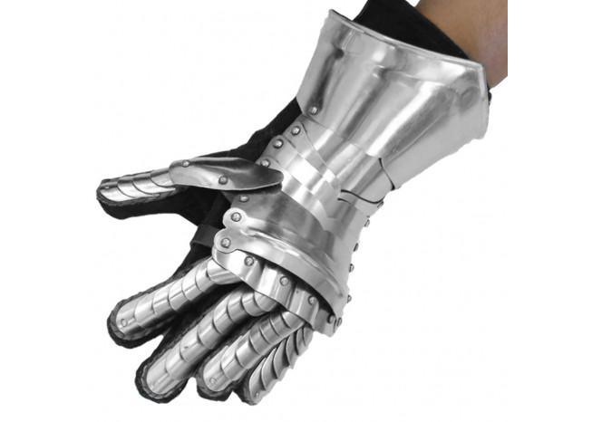 Medieval Knight Gothic Style Functional Armor Gauntlets-2