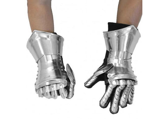 Medieval Knight Gothic Style Functional Armor Gauntlets-0