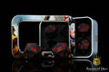 INFINITY: MATTE BLACK W/ BLOOD RED, N5 DICE SET - 