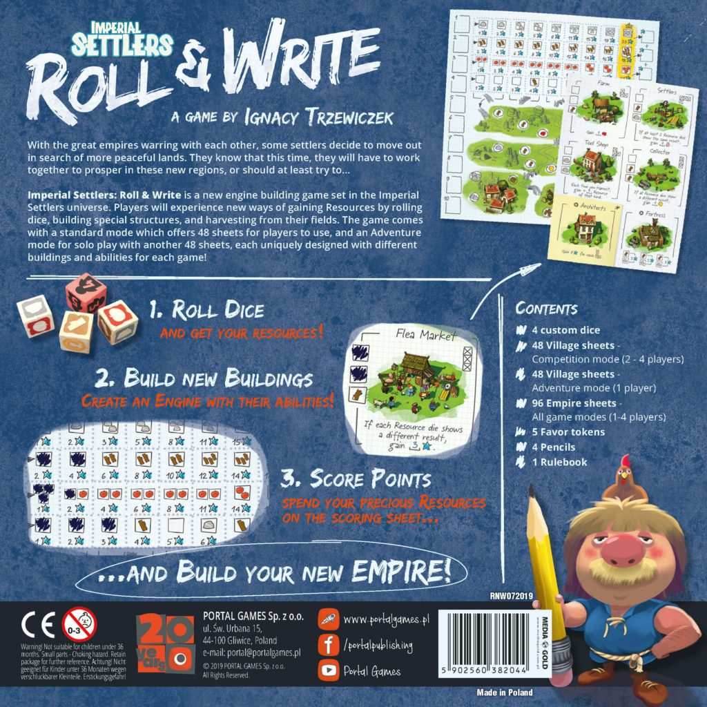 Imperial Settlers: Roll & Write - 