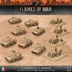 Flames of War: Italian Lorenzo’s Rams Army (Mid War) - 