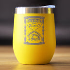 Is It Still Your Turn? Insulated Wine Tumbler with Sliding Lid Board Game Accessories and RPG Gamer Gifts 12oz Stainless Steel Tumbler