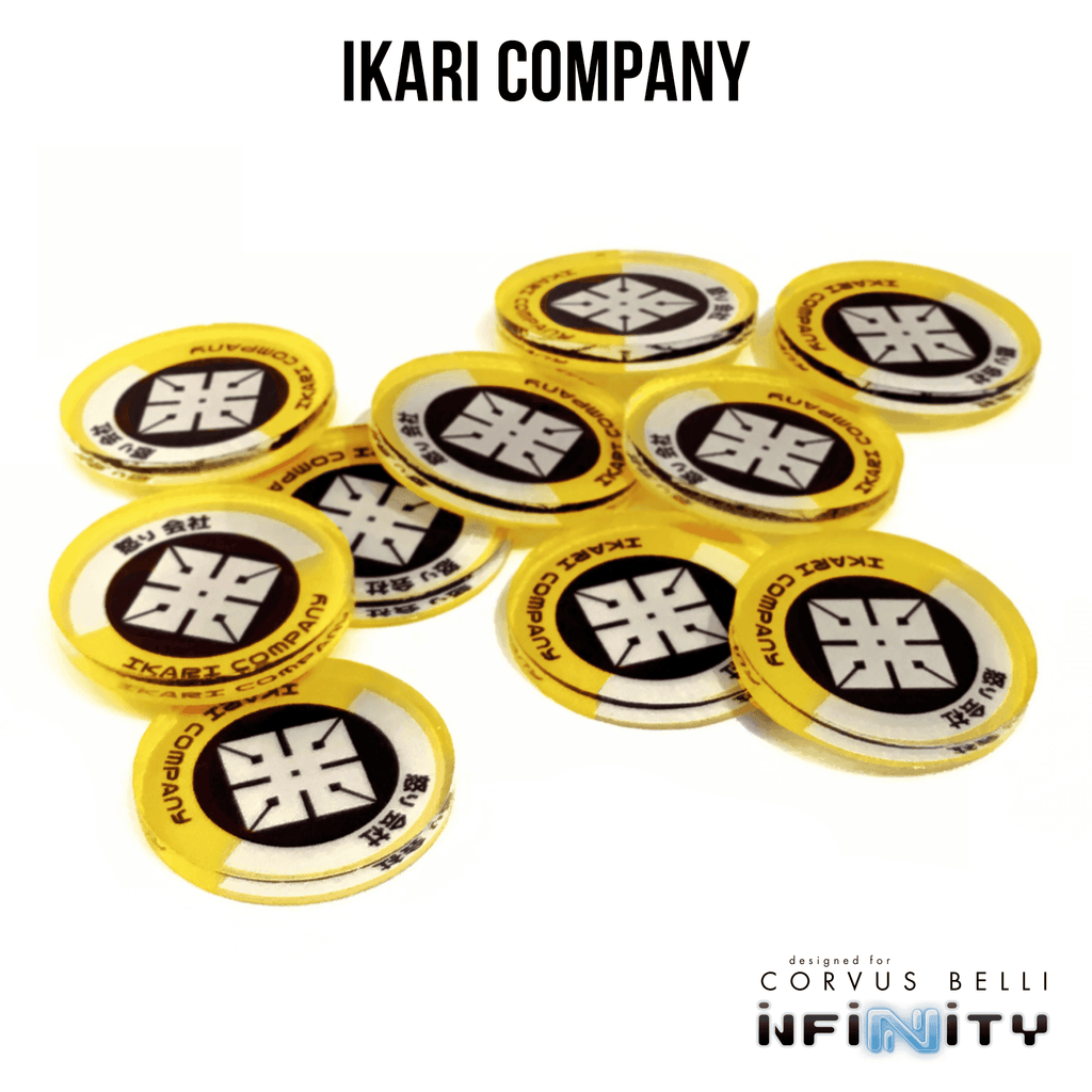 N4 Faction Markers - Ikari Company / 25mm / Single