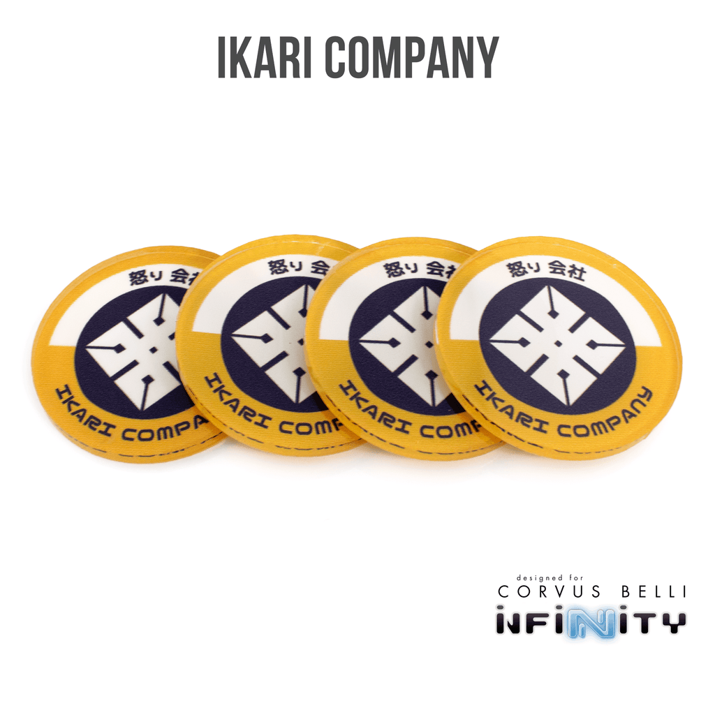Infinity Faction Command Tokens - Ikari Company