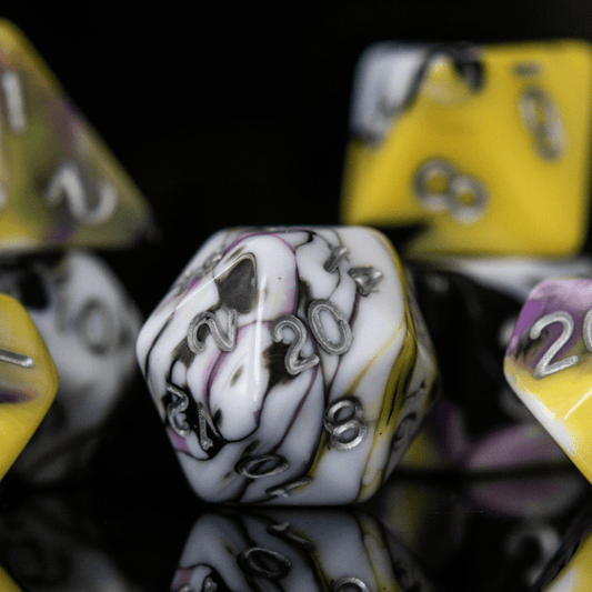 Illusion Acrylic Dice Set - 