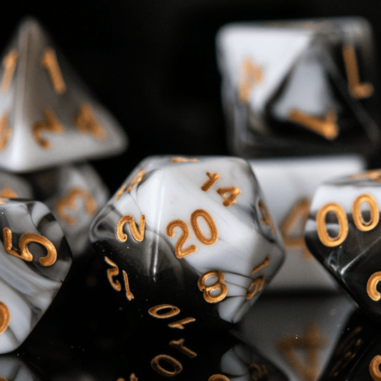 Illustration Acrylic Dice Set - 