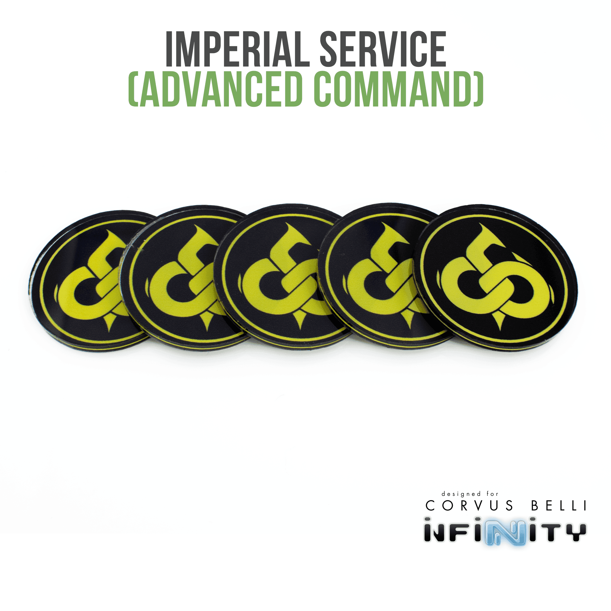 Infinity Faction Command Tokens - Imperial Service