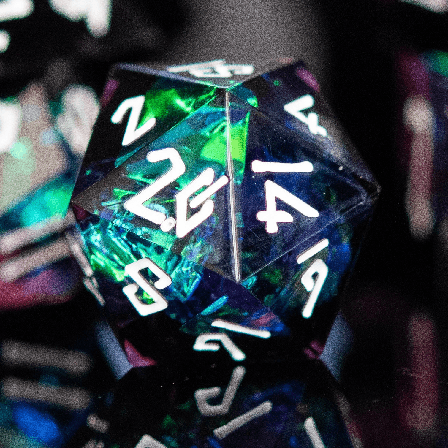 Incantation Sharp-Edged Resin Dice Set 'PRE-ORDER | SPRING EVENT DEAL' - 