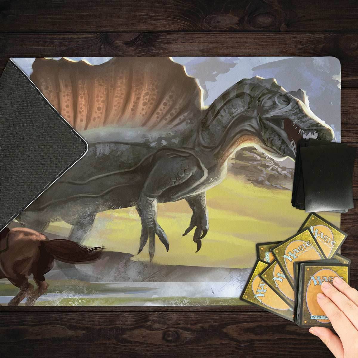The River Dragon Playmat - Standard Playmat / Plain