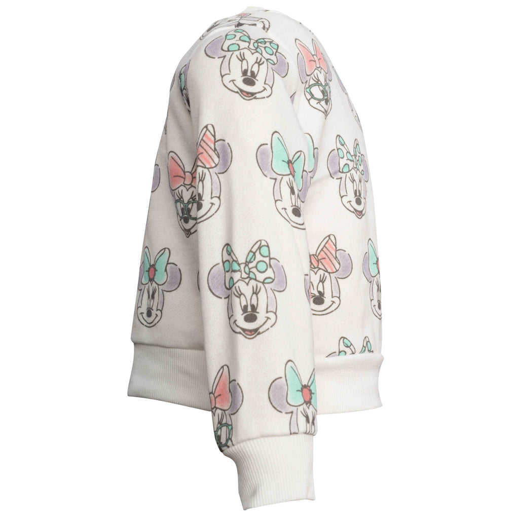 Mad Engine Minnie Mouse All Over Heads Sweatshirt for Babies - 12 Months