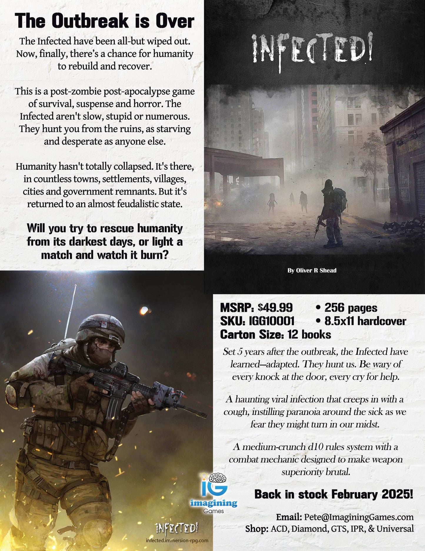 Infected! Hardcover - 