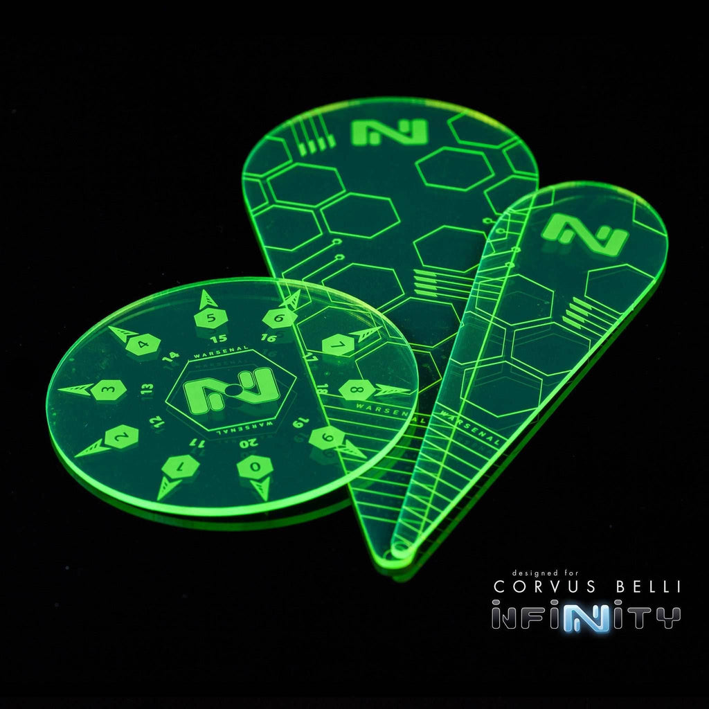 Infinity Template Pack - Fluorescent Green / Solid