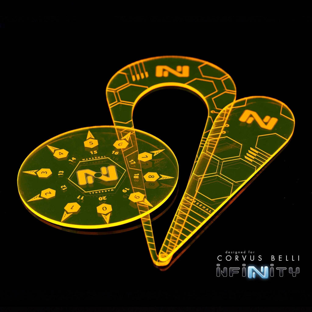 Infinity Template Pack - Fluorescent Yellow / Hollow