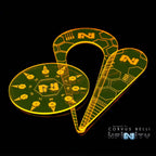 Infinity Template Pack - Fluorescent Yellow / Hollow