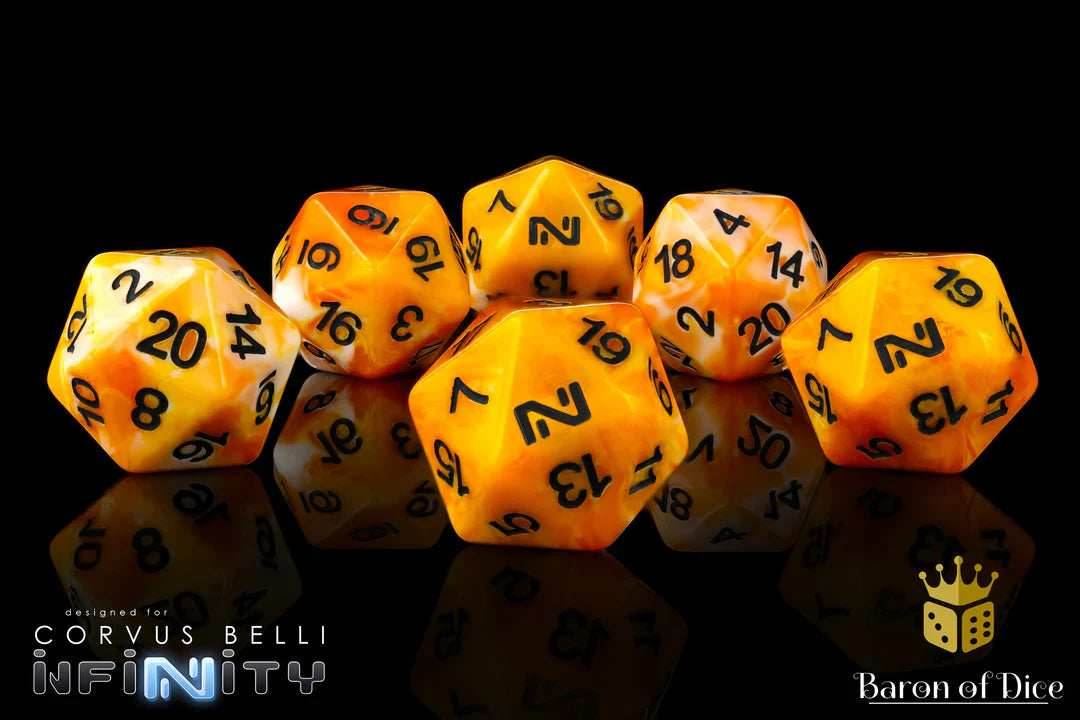 INFINITY: ASIAN GIANT, DICE SET - 