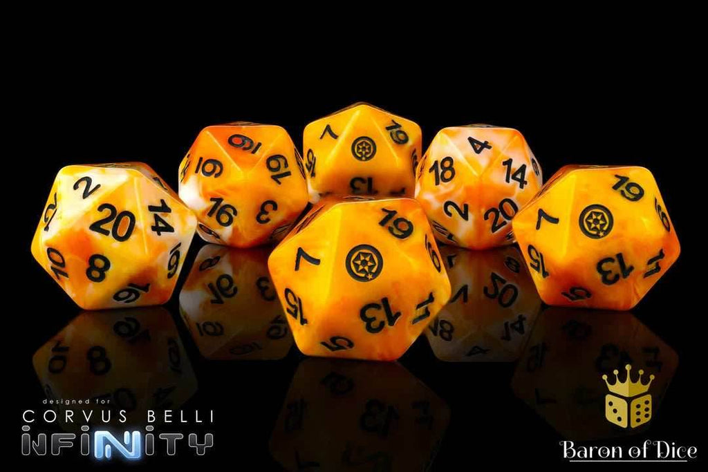 INFINITY: INVINCIBLE ARMY, DICE SET - 