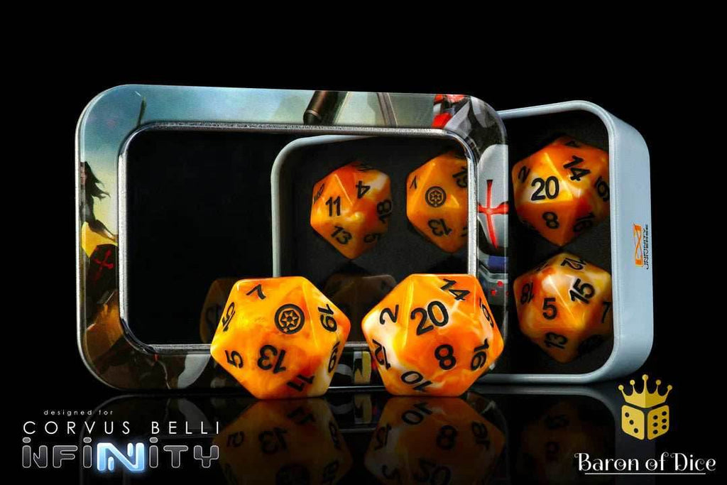 INFINITY: INVINCIBLE ARMY, DICE SET - 
