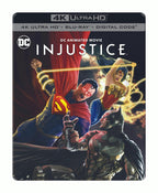 Injustice - Limited Edition Steelbook (4K Ultra HD + Blu ray + Digital)