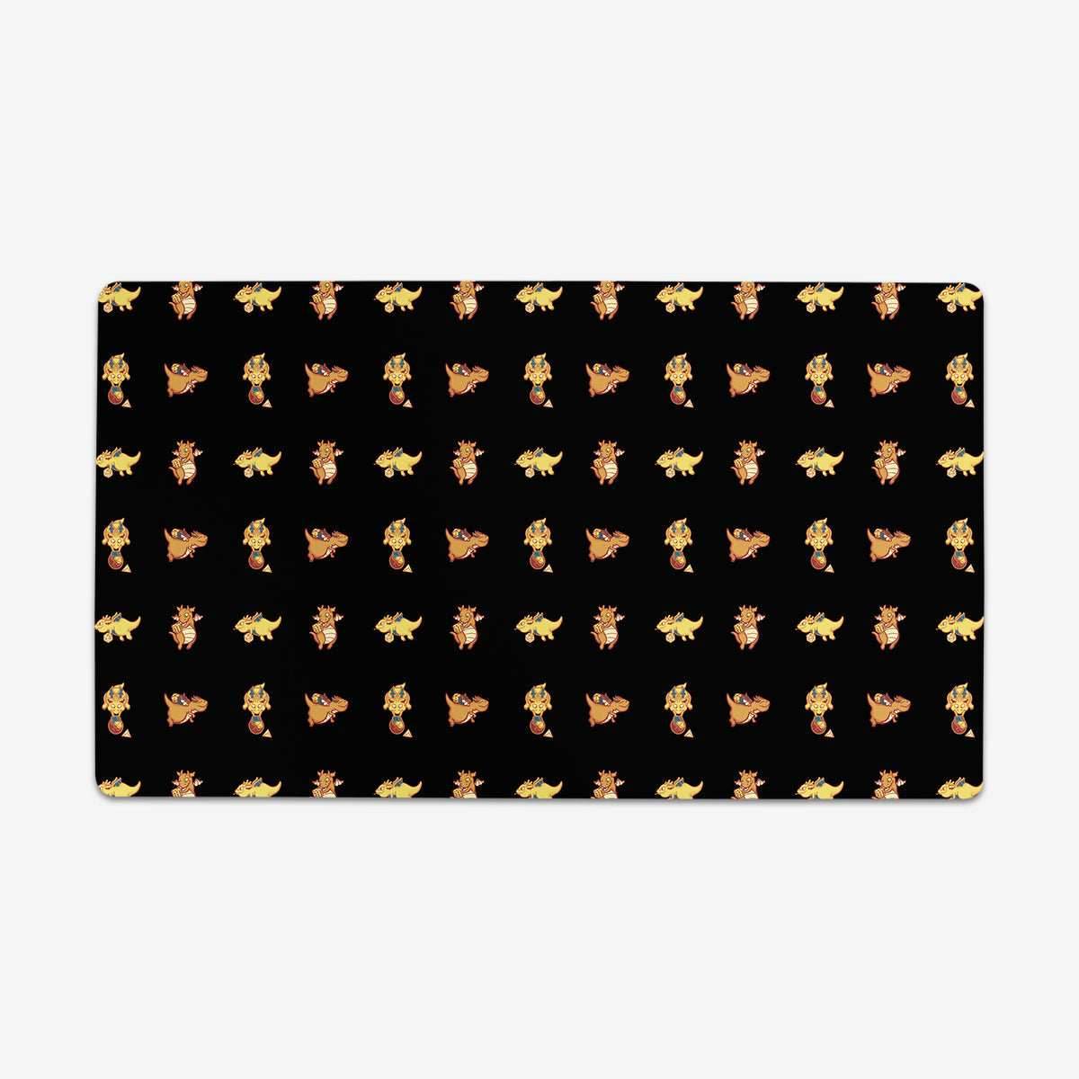 Dice Dragons Playmat - Standard Playmat / Black / Plain