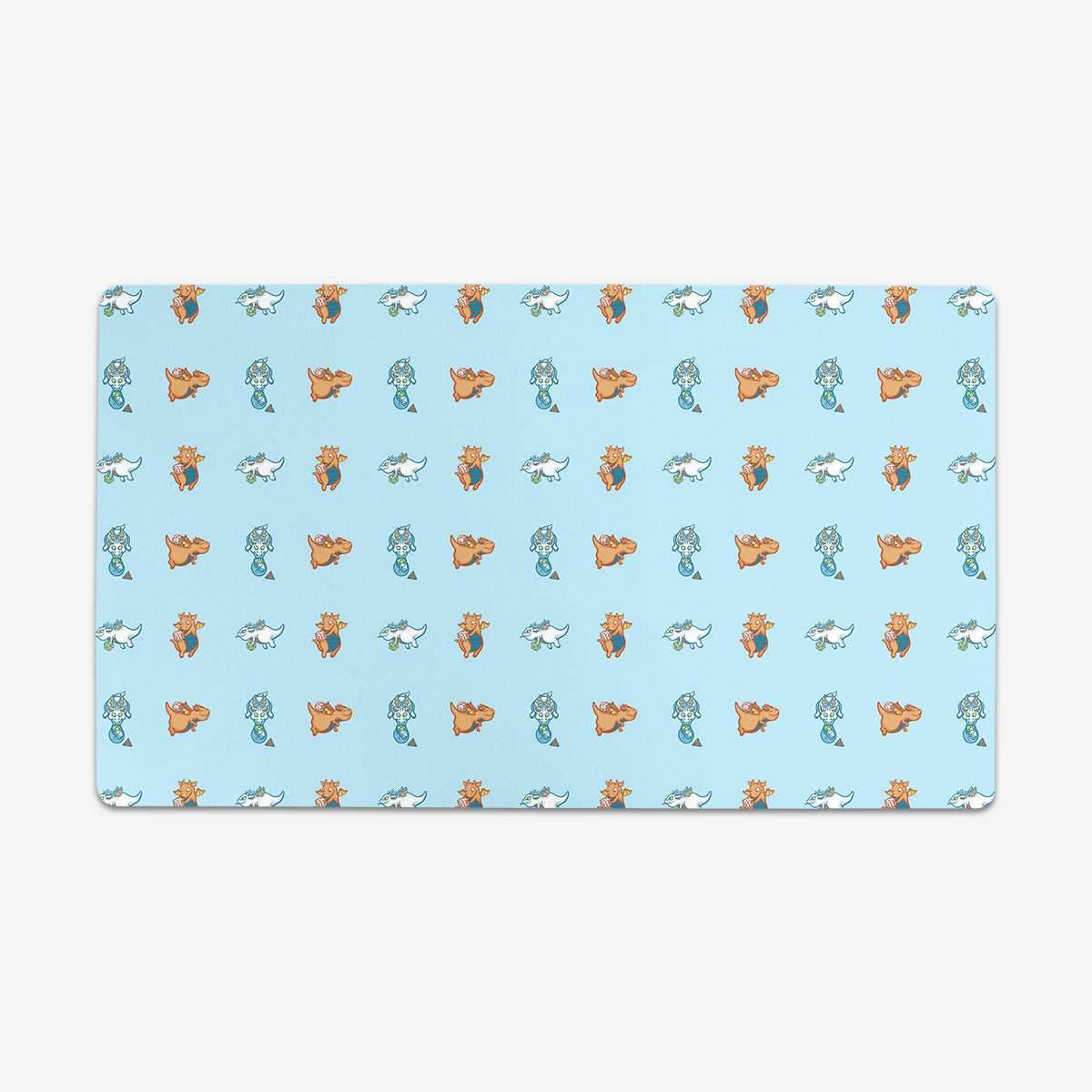 Dice Dragons Playmat - Standard Playmat / Blue / Plain
