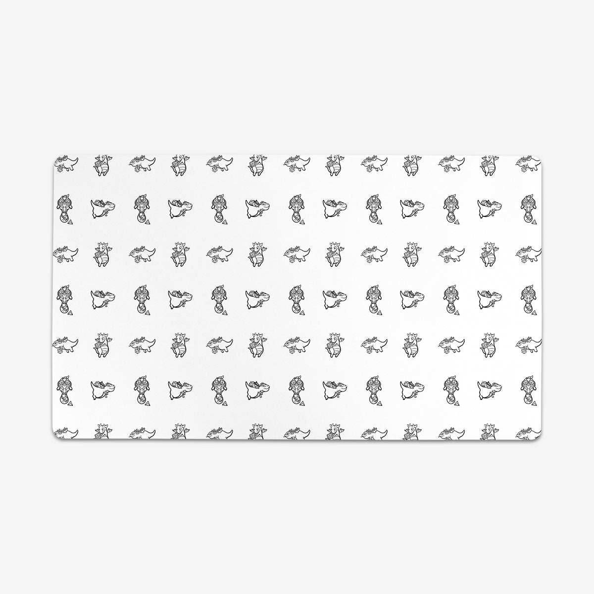 Dice Dragons Playmat - Standard Playmat / White / Plain