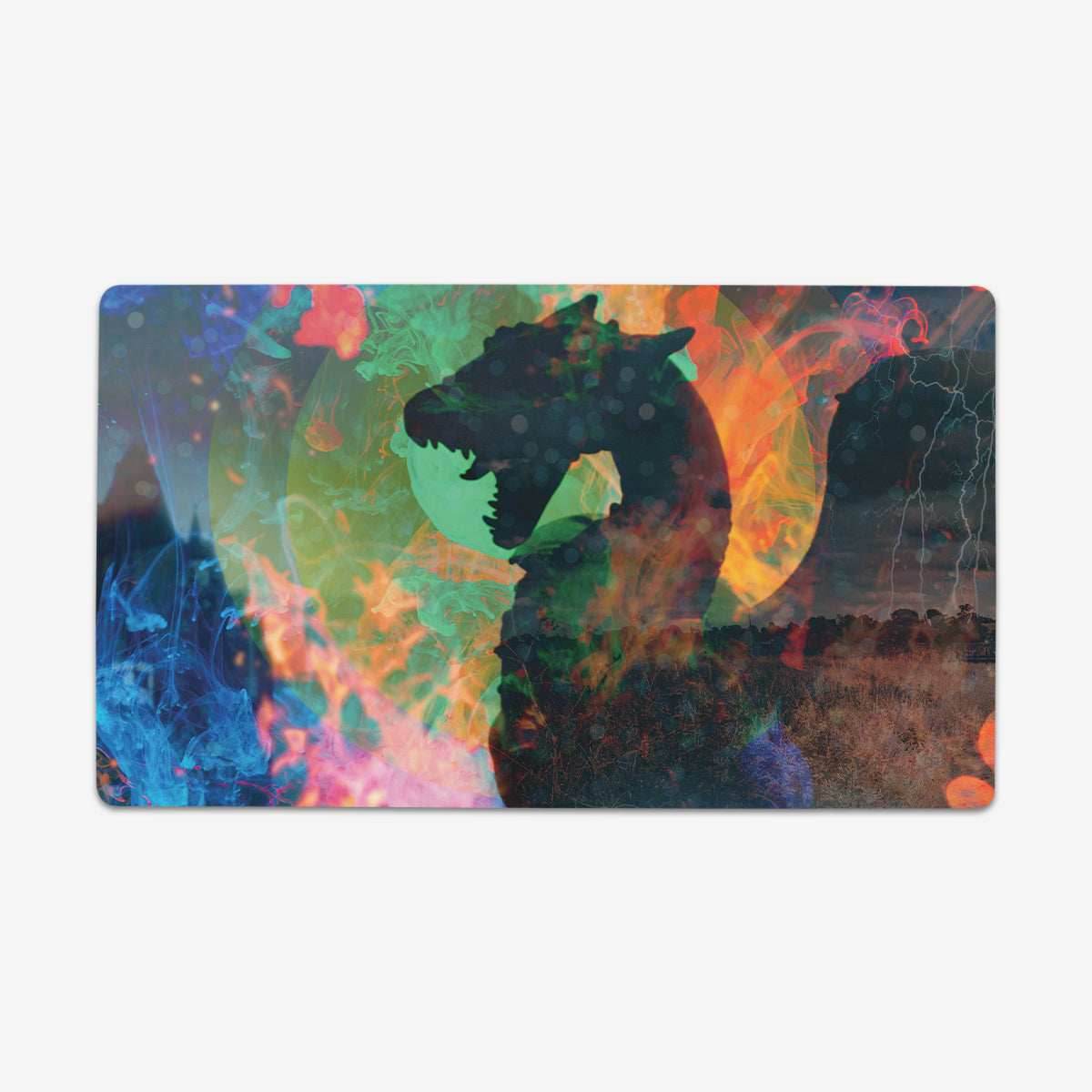 Dragon Destruction Playmat - Standard Playmat / Plain