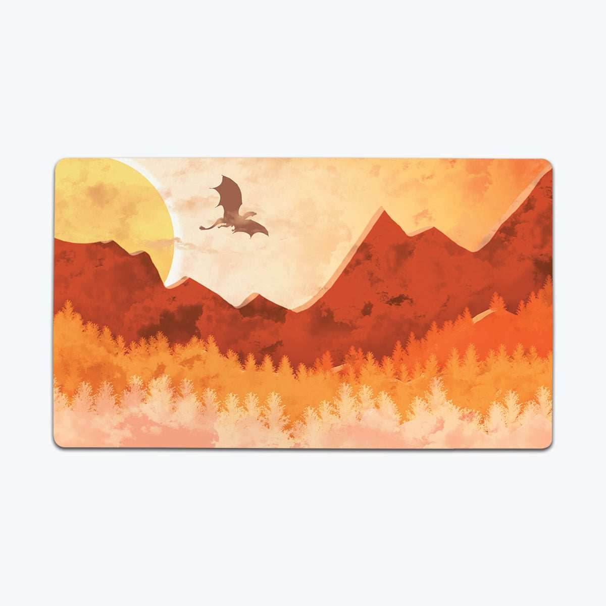 Dragon's Pass Playmat - Standard Playmat / Sunscorched / Plain