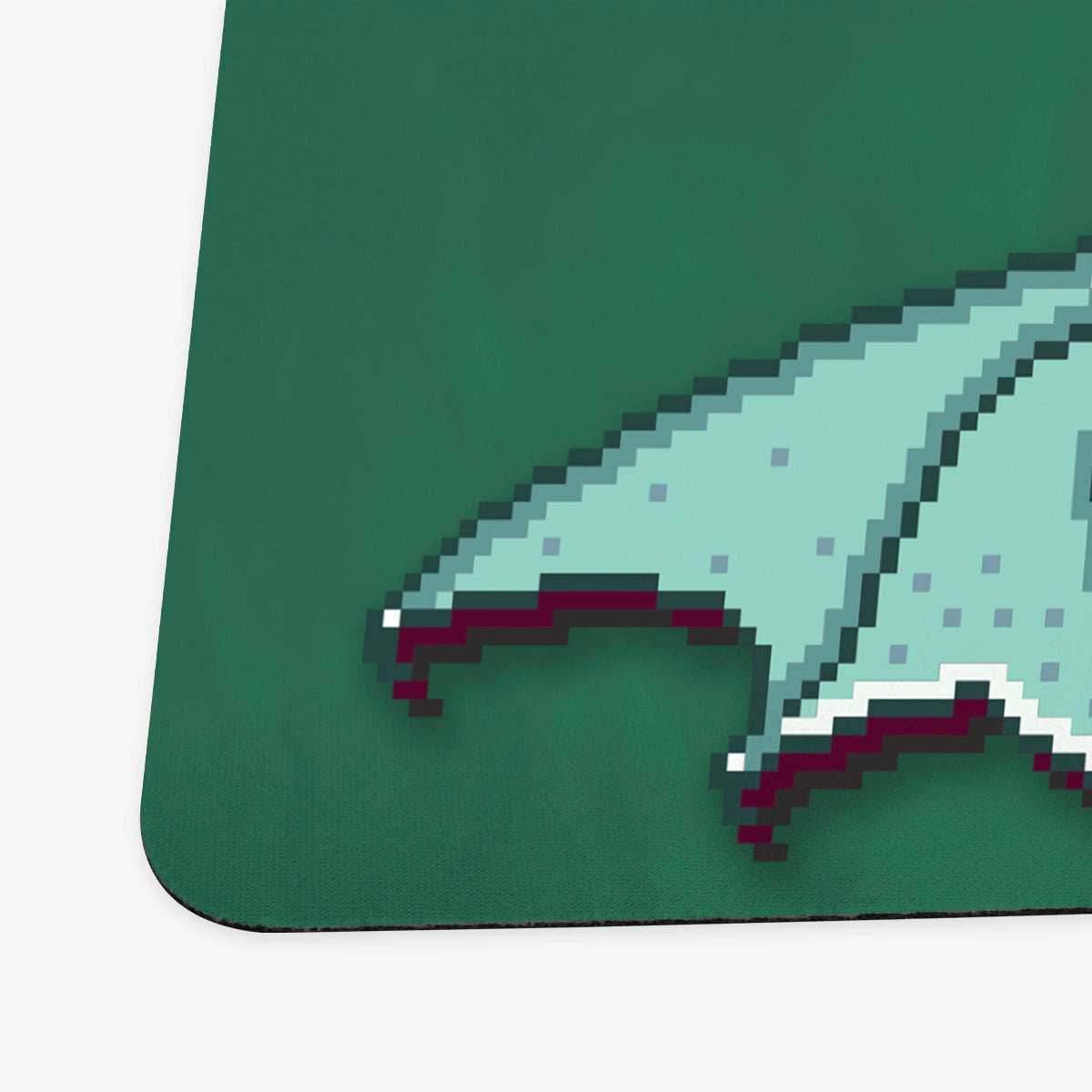 Pixel Dragon Playmat - Standard Playmat / Blue / Plain