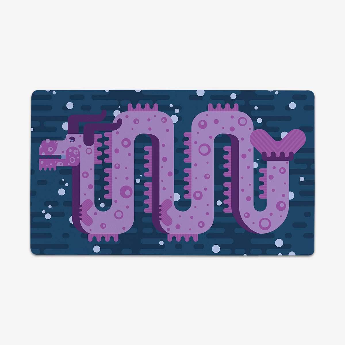 Spotty Sea Dragon Playmat - Standard Playmat / Purple Abyss / Plain