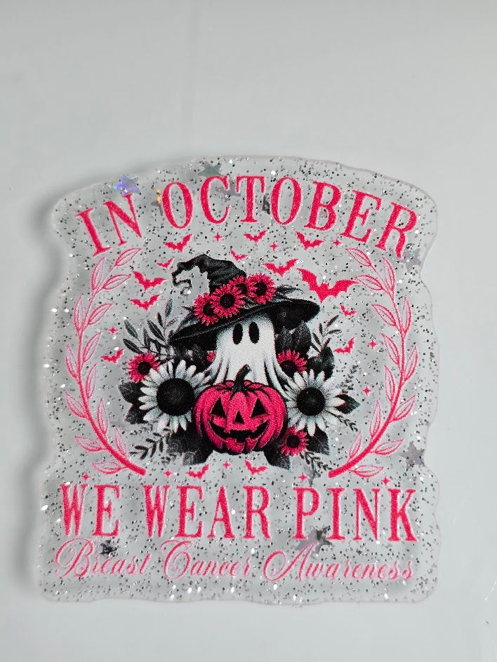 Bogg Bag Charms - In October We Wear Pink