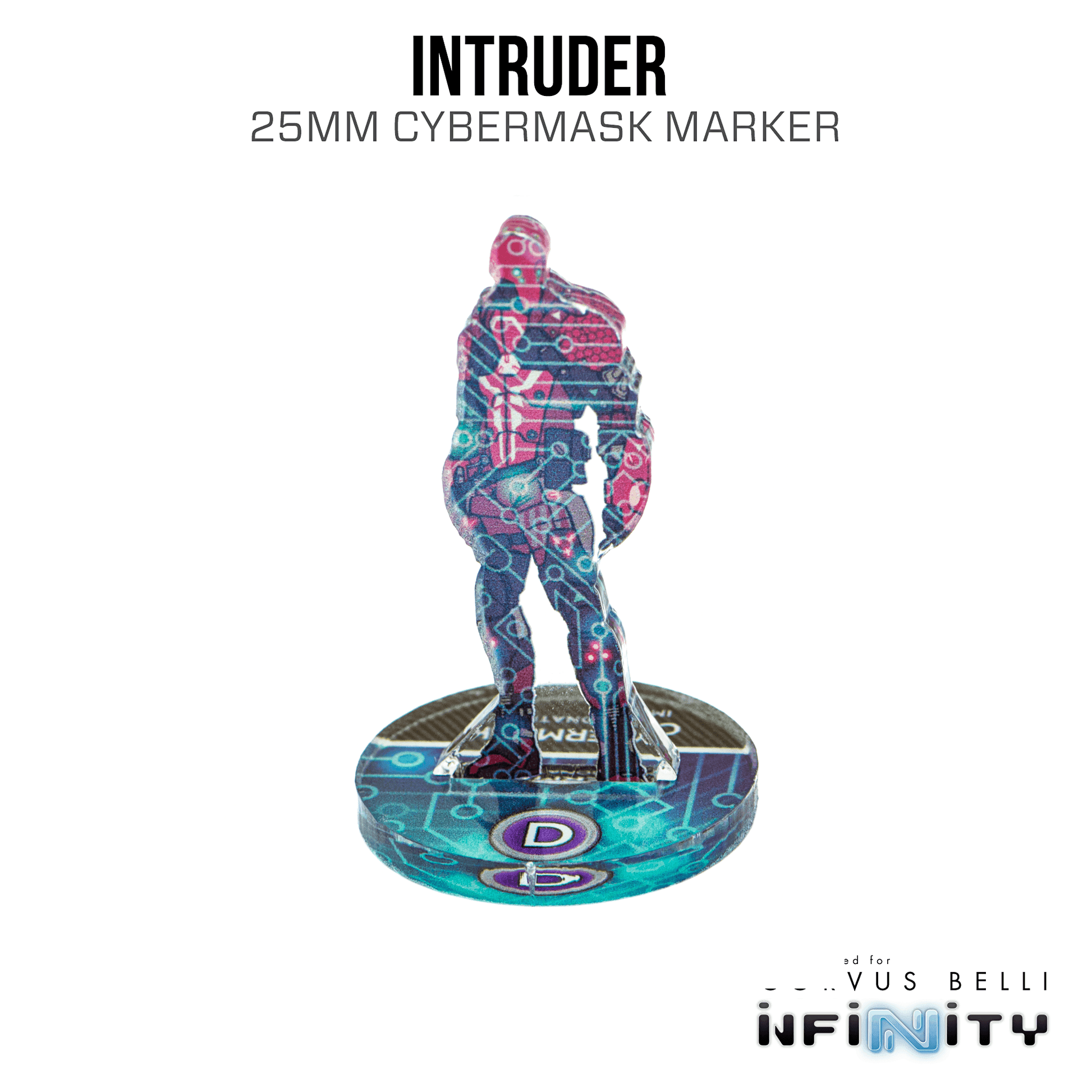 Infinity 3D Markers: Intruder, Male (25mm Cybermask) - Cybermask / A