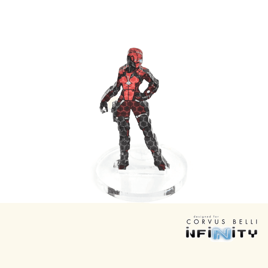 Infinity 3D Markers: Intruder, FMale (25mm Camo -3) - Camo -3 / A