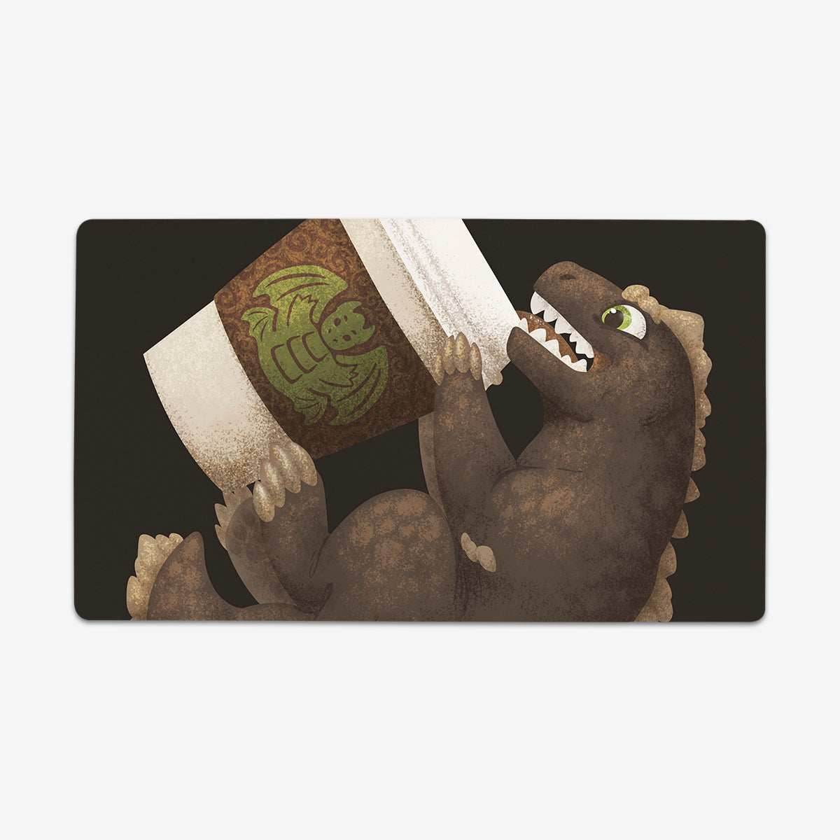 Coffee Guzzler Dragon Playmat - Standard Playmat / Plain