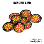 N4 Faction Markers - Invincible Army / 25mm / Single